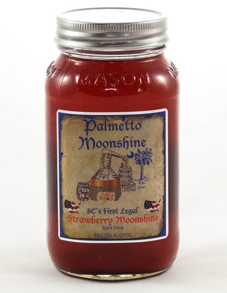 Palmetto Moonshine Strawberry Moonshine