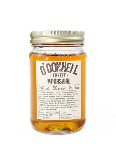 O'Donnell Toffee Moonshine 350ml, 25% Vol.